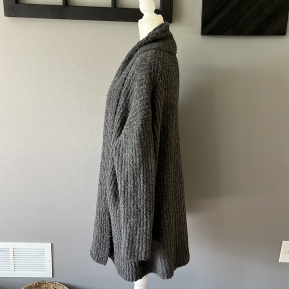 J.Crew Open Front Wool Blend Cardigan Gray - Picture 6 of 10